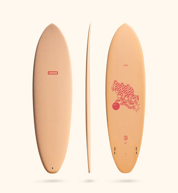 CRIME Surfboard STUBBY Barry McGee まるっこい クライム